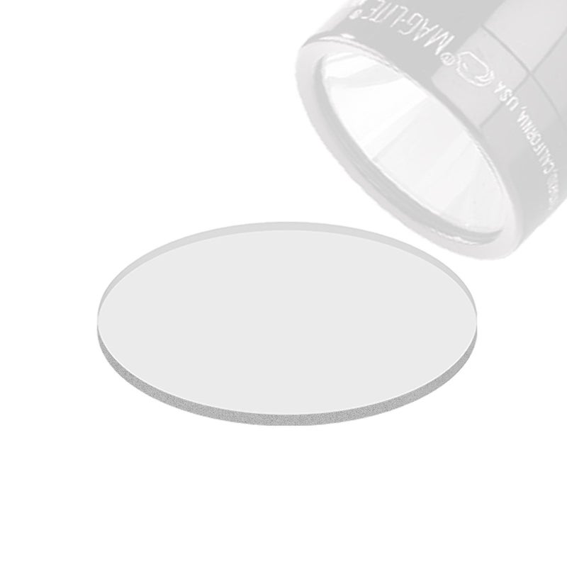 Weltool Lens fit Maglite C or D Cell Full Size Flashlights Upgrade - Tempered Glass Lens Shatterproof and UltraClear (3 Lenses) - Image 1